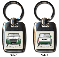 Triumph Herald Coupe 1959-61 Keyring 5